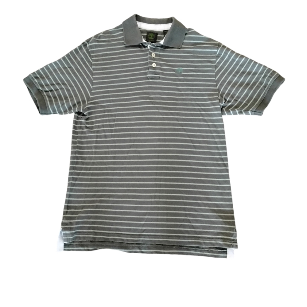 Timberland Polo Mens Medium Streetwear Preppy Casual Business Casual Athletic